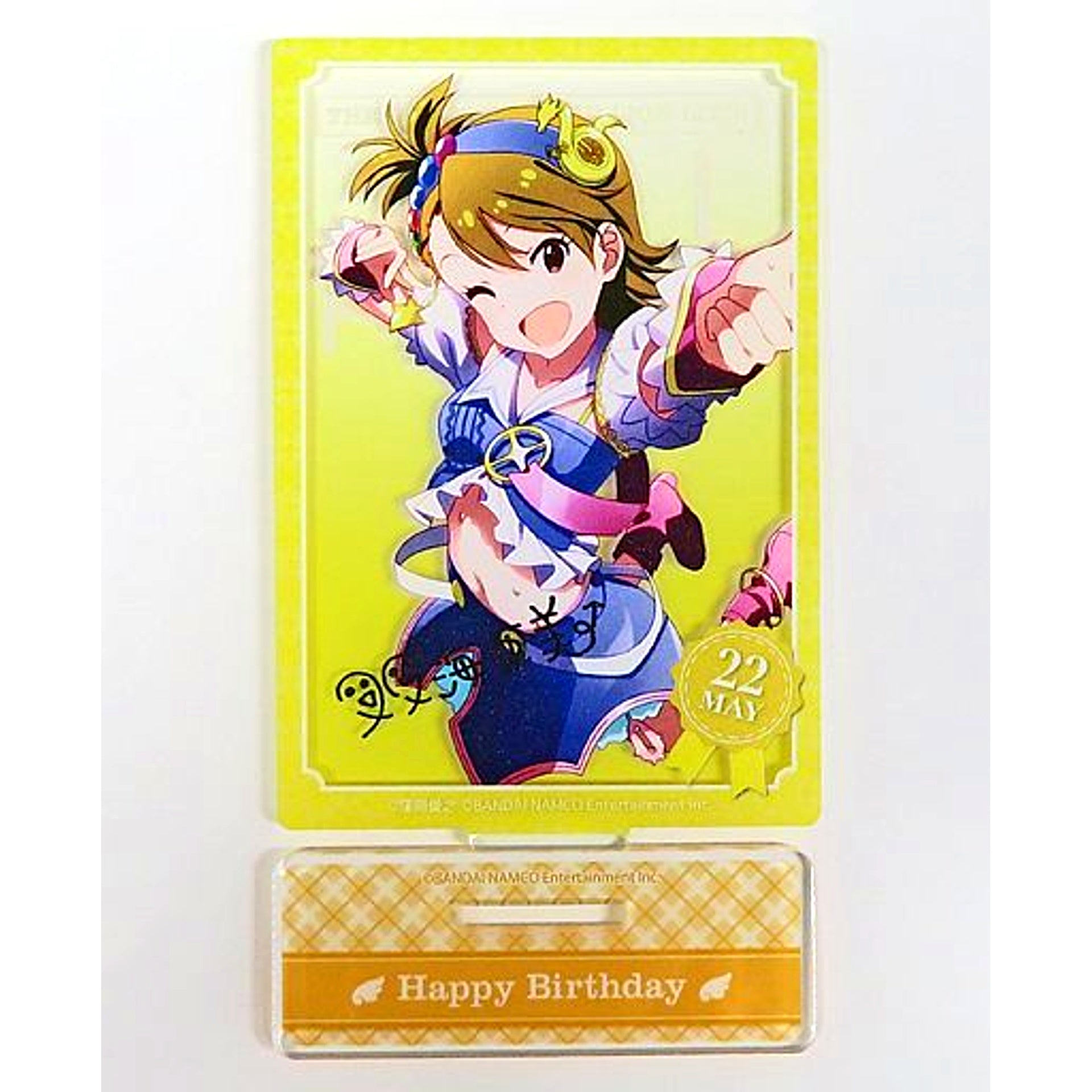 Ami Futami THE IDOLM@STER MILLION LIVE! Birthday Acrylic Stand 2nd [USED]