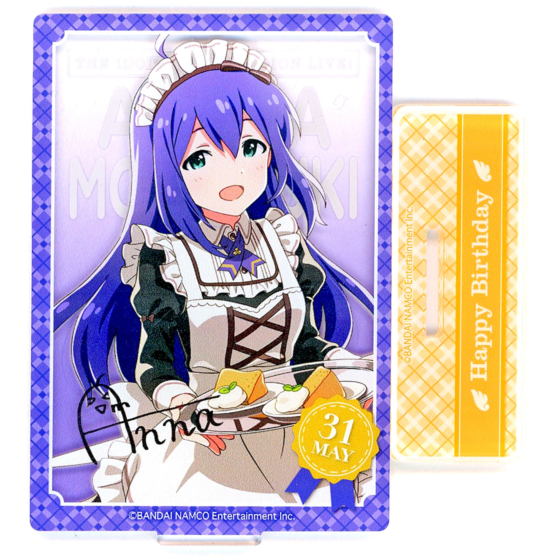 Anna Mochizuki THE IDOLM@STER Million Live! Birthday Acrylic Stand 2nd [USED]