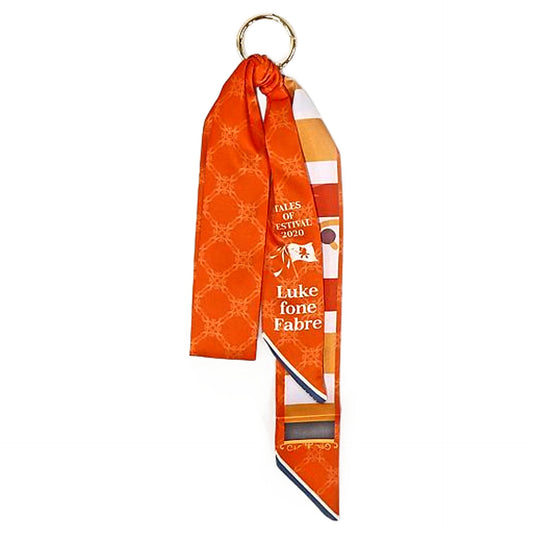 Tales of Series Luke Fon Fabre TOF2020 Official Costume Motif Scarf Keychain Tales of Festival 2020 Limited Keychains [USED]