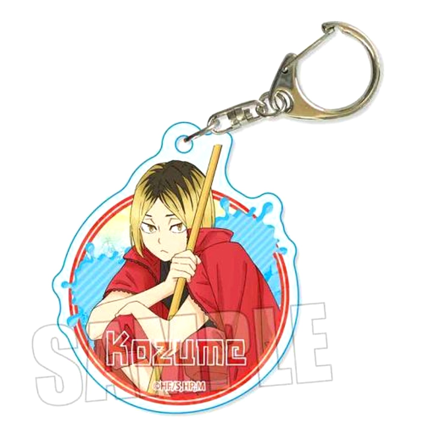 Kenma Kozume Haikyu!! Trading Acrylic Keychain Pool Cleaning Ver. [USED]
