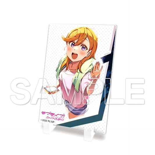 Kanon Shibuya Liella! 6 Love Live! Superstar!! Mini Acrylic Plate [USED]