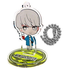 Persona 4 Protagonist Trading Acrylic Stand Keychain Persona 25th Anniversary Collaboration Cafe powered by Animax Cafe+ Exclusive Acrylic Stands [USED]