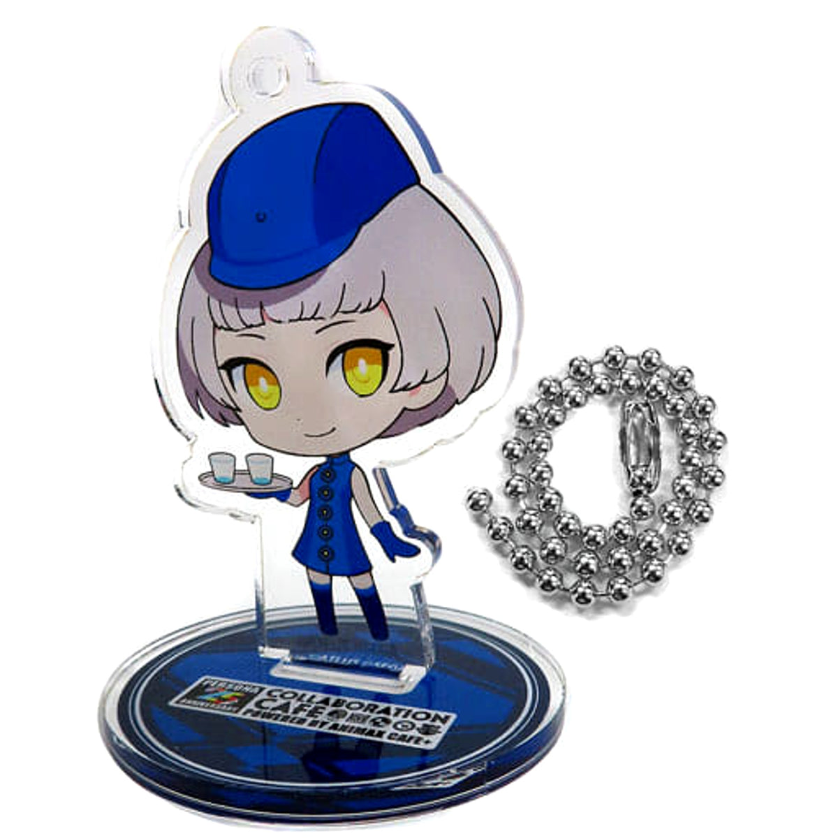 Persona Elizabeth Trading Acrylic Stand Keychain Persona 25th Anniversary Collaboration Cafe powered by Animax Cafe+ Exclusive Acrylic Stands [USED]
