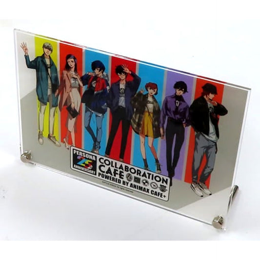 Persona Acrylic Panel Persona 25th Anniversary Collaboration Cafe powered by Animax Cafe+ Exclusive Acrylic Stands [USED]