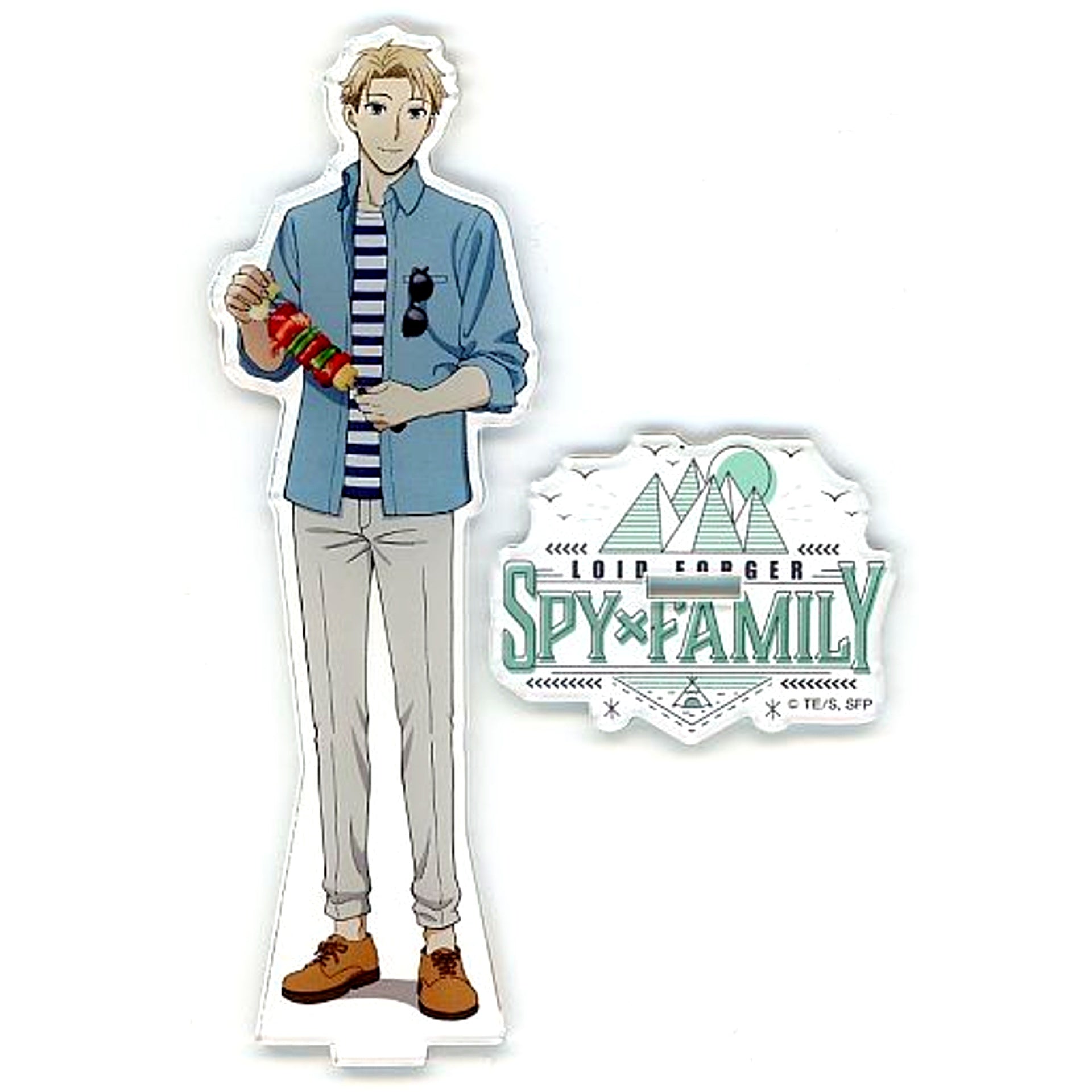 Loid Forger Spy x Family Big Acrylic Stand Don Quijote Limited [USED]