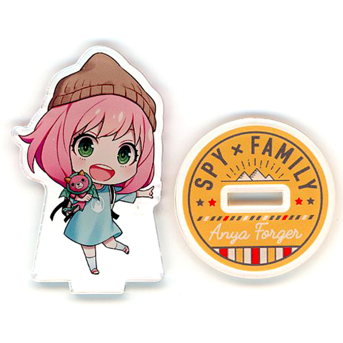 Anya Forger Casual Clothes Spy x Family Deformed Acrylic Stand Don Quijote Limited [USED]