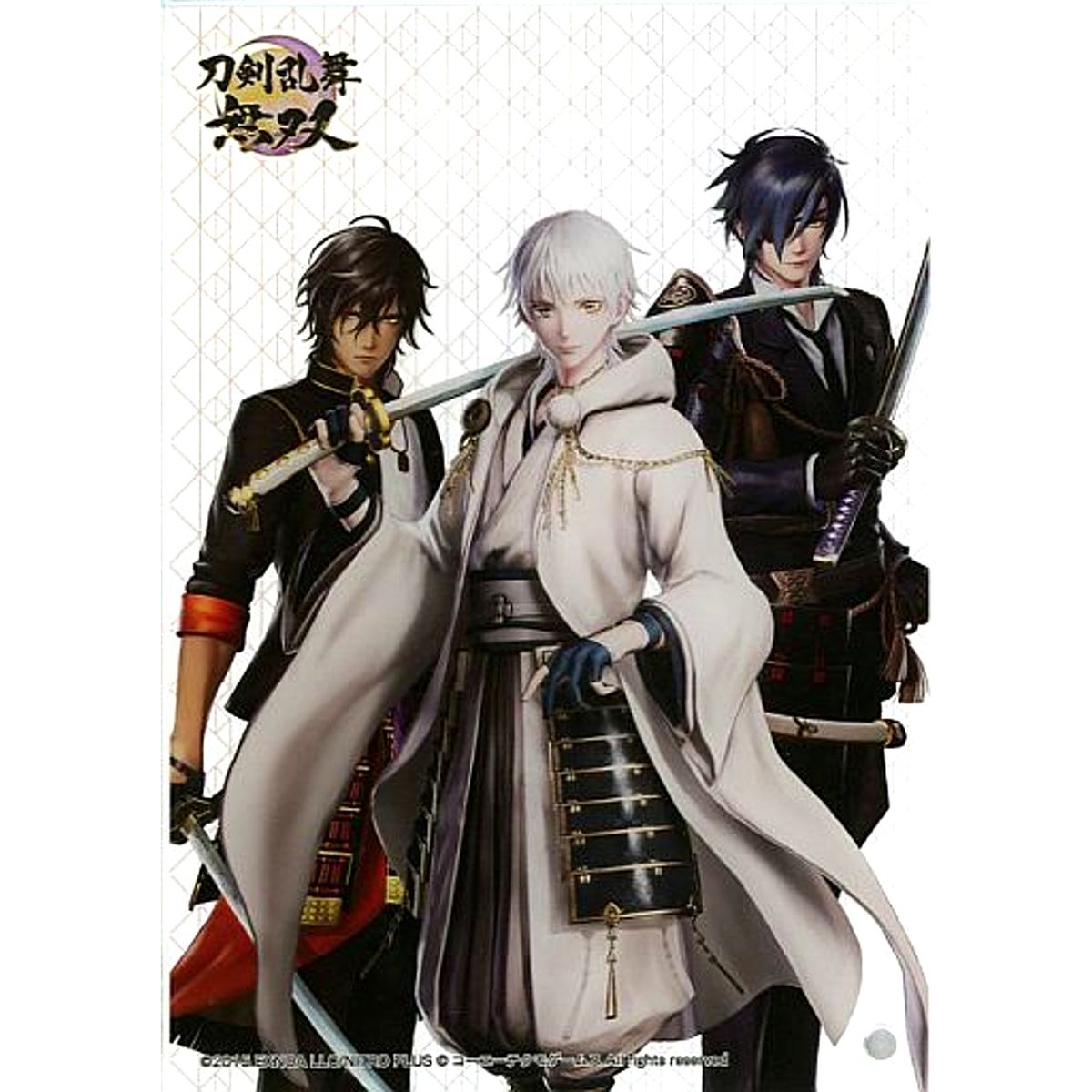 Touken Ranbu Warriors DMM Scratch! Fourth Squad Acrylic Art A-4 Prize [USED]