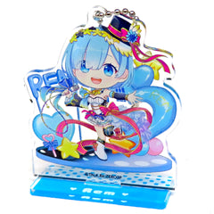 Re:ZERO -Starting Life in Another World- Rem Idol Ver. SHIBUYA SCRAMBLE FIGURE Trading Acrylic Stand Keychain SHIBUYA SCRAMBLE FIGURe POP UP SHOP in SHIBUYA Limited Acrylic Stands [USED]