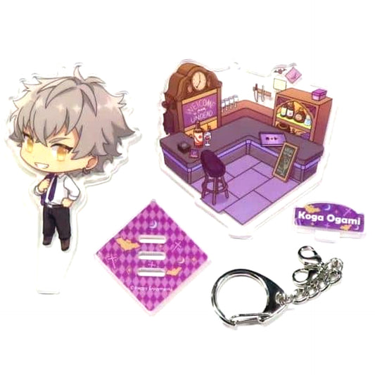 Koga Oogami Ensemble Stars!! Acrylic Stand A Korea Cafe Limited [USED]