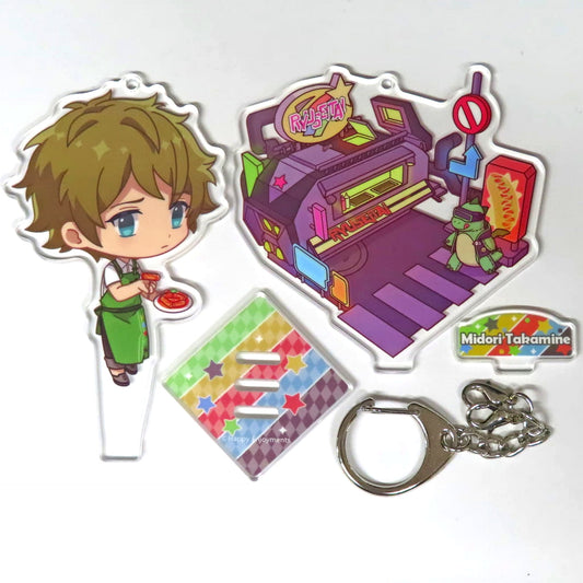 Midori Takamine Ensemble Stars!! Acrylic Stand A Korea Cafe Limited [USED]