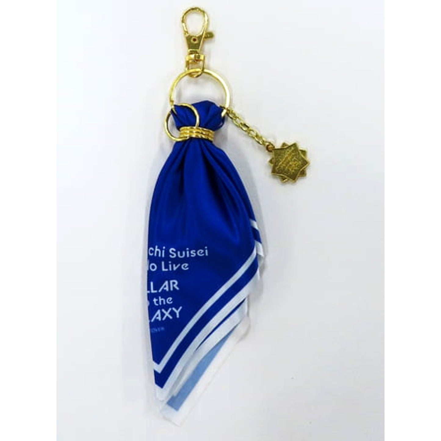 VTuber Hololive Hoshimachi Suisei Motif Tie Keychain Suisei Hoshimachi 1st Solo Live Stellar Into The Galaxy Limited Keychains [USED]
