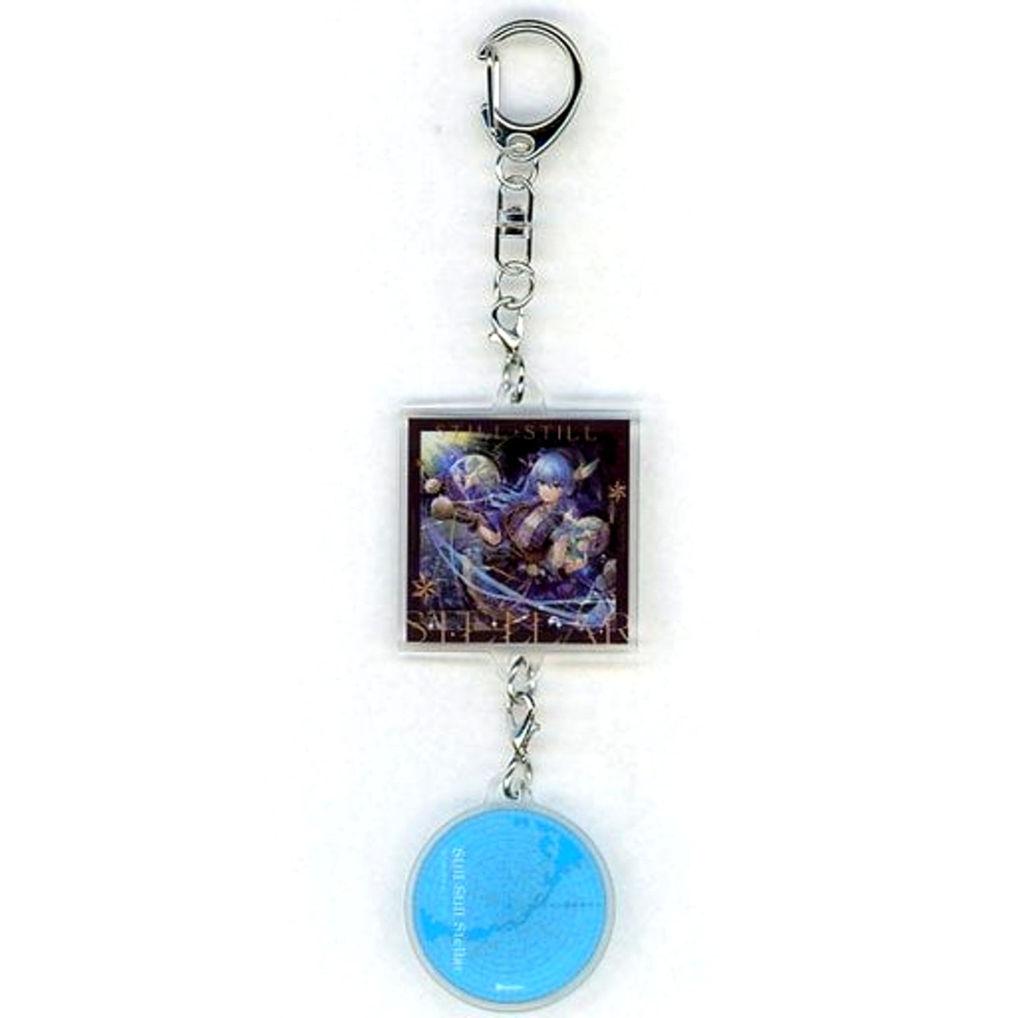 Hoshimachi Suisei Hololive Album Art Keychain 1st Solo Live STELLAR into the GALAXY [USED]