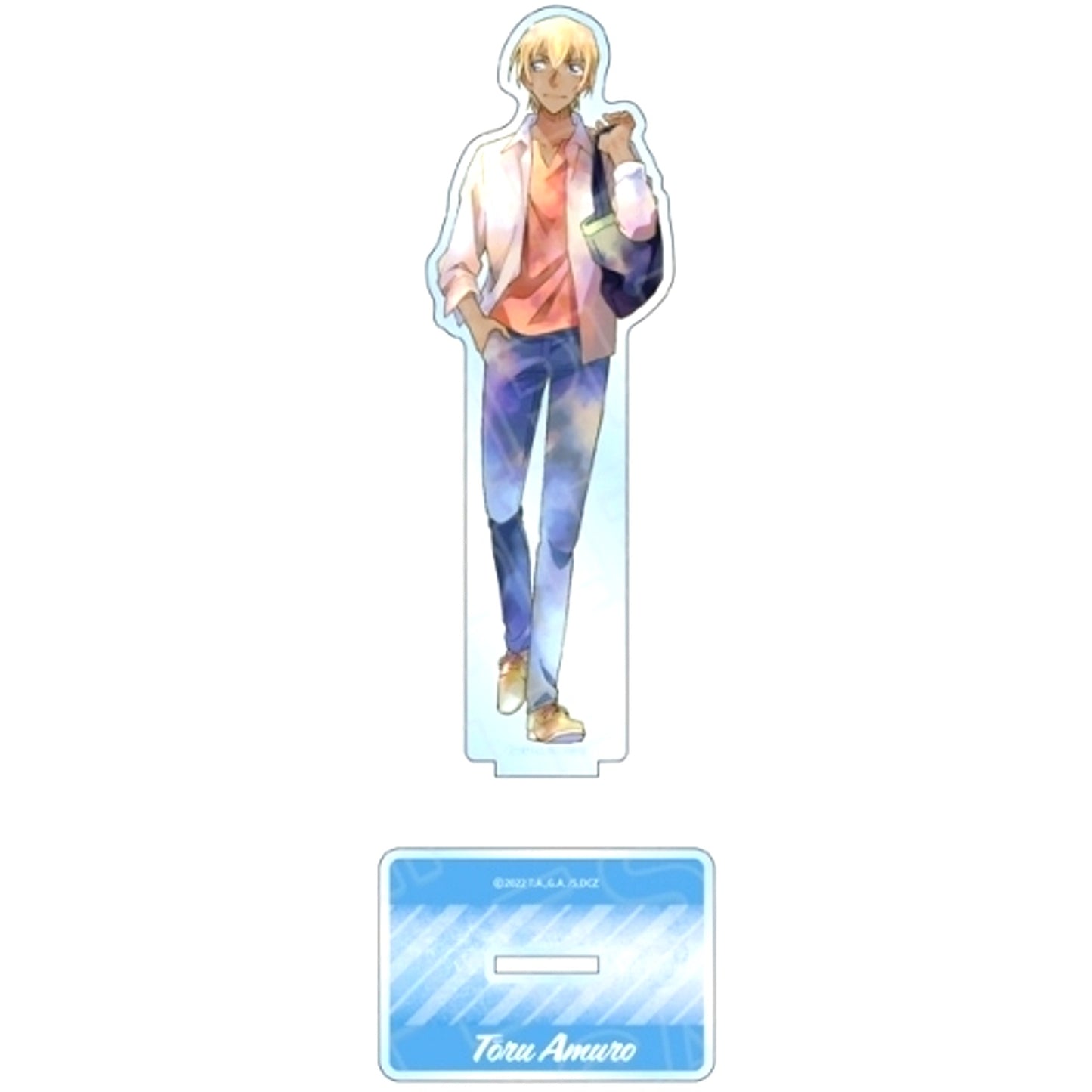 Toru Amuro Detective Conan Zeros Tea Time PALE TONE series Acrylic Figure Vol.2 [USED]