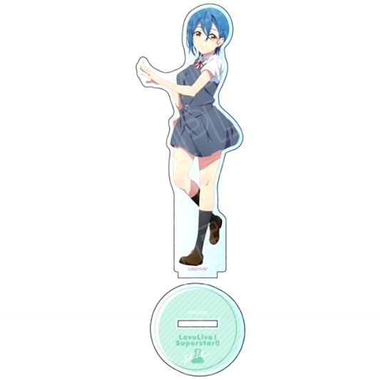 Shiki Wakana Summer School Uniform Ver. Acrylic Figure Love Live! Superstar!! [USED]