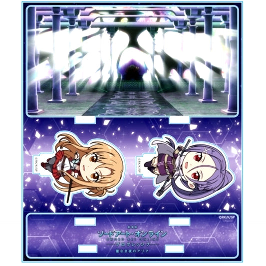 Asuna & Mito Sword Art Online the Movie Progressive Aria of a Starless Night Acrylic Diorama [USED]