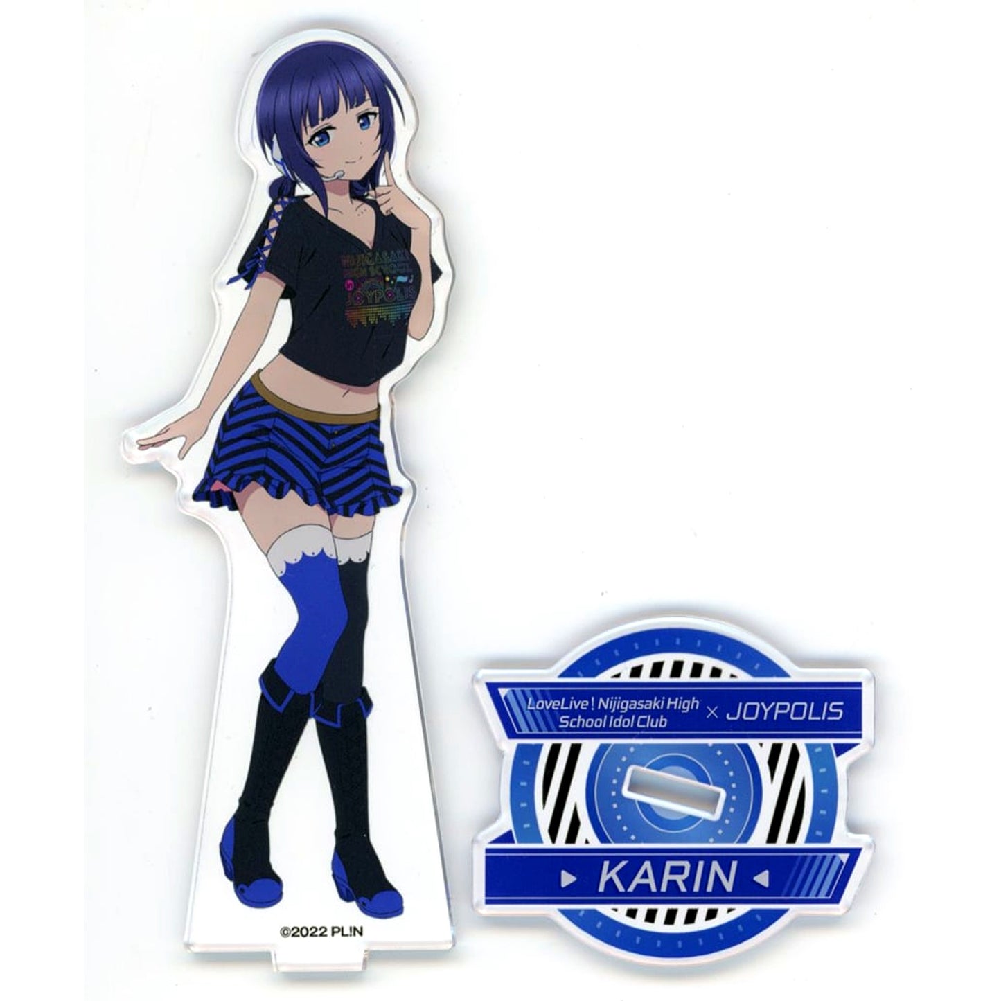 Karin Asaka Love Live! Nijigasaki High School Idol Club Acrylic Stand in JOYPOLIS 2022 [USED]