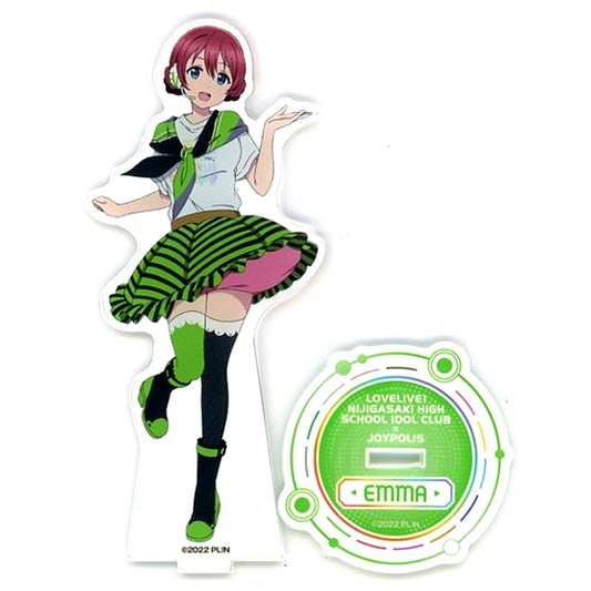 Emma Verde Acrylic Stand Love Live! Nijigasaki High School Idol Club in JOYPOLIS 2022 [USED]