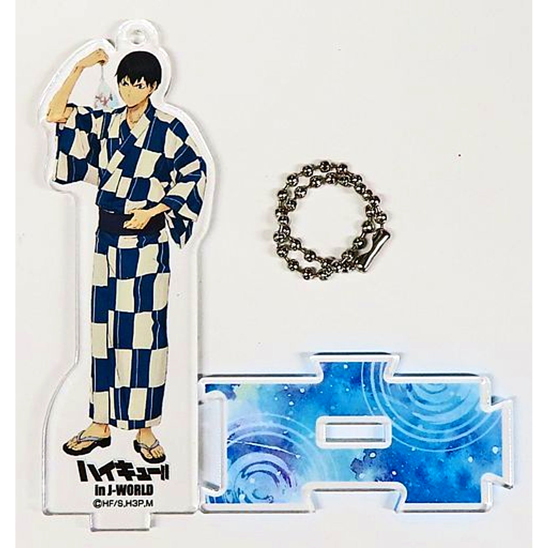 Tobio Kageyama Acrylic Stand Haikyu!! Karasuno Summer Festival in J-World Tokyo [USED]