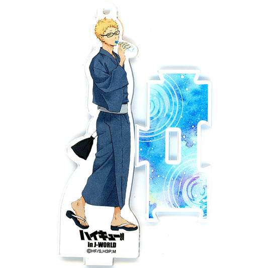 Kei Tsukishima Haikyu!! Acrylic Stand Karasuno Summer Festival in J-World Tokyo [USED]