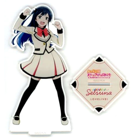 Setsuna Yuki Love Live! Nijigasaki High School Idol Club Memorial Acrylic Stand C100 Goods [USED]