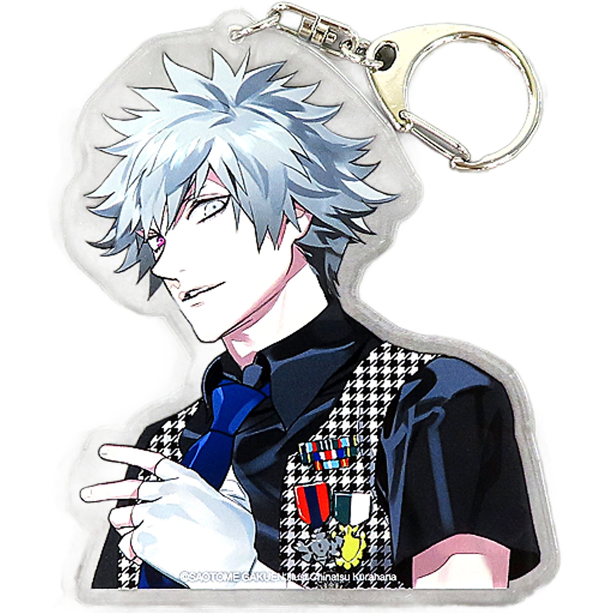 Uta no Prince Sama Ranmaru Kurosaki Acrylic Keychain Idol Song Ver. Keychains [USED]