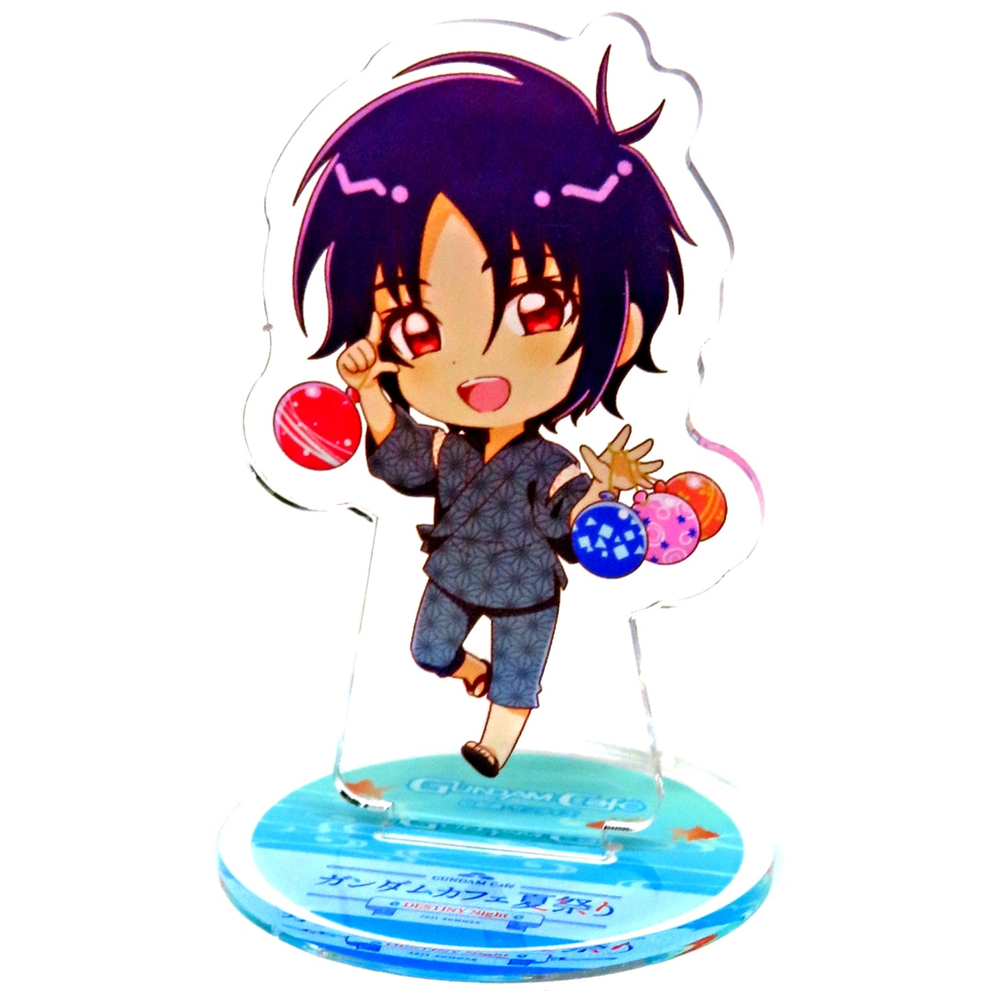 Shinn Asuka Mobile Suit Gundam SEED DESTINY Gundam Cafe Summer Festival DESTINY Night Acrylic Stand [USED]
