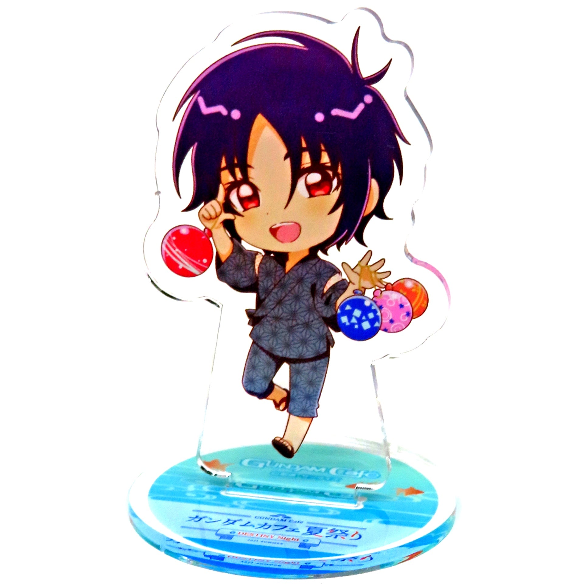 Shinn Asuka Mobile Suit Gundam SEED DESTINY Gundam Cafe Summer Festival DESTINY Night Acrylic Stand [USED]