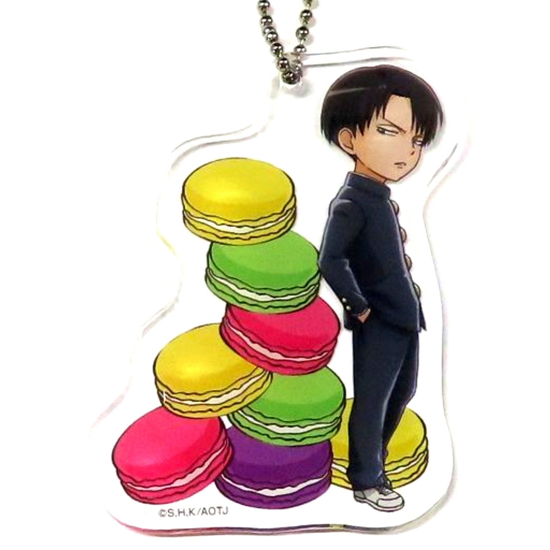 Levi Ackerman Attack on Titan Junior High x SWEETS PARADISE Acrylic Keychain [USED]
