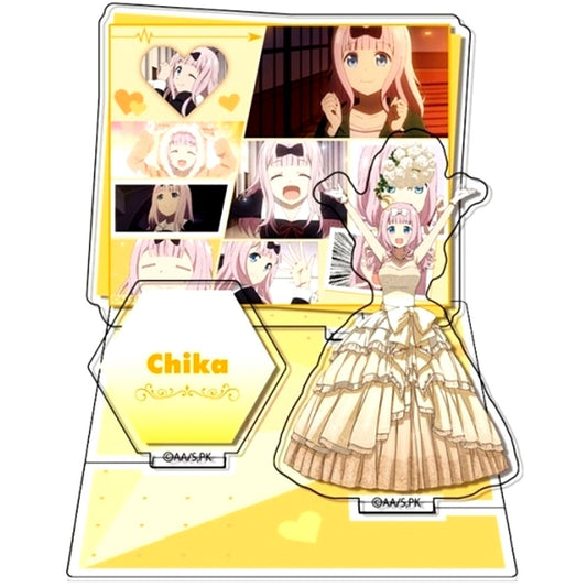 02 Chika Fujiwara Acrylic Diorama Stand Kaguya-sama: Love is War Ultra Romantic [USED]