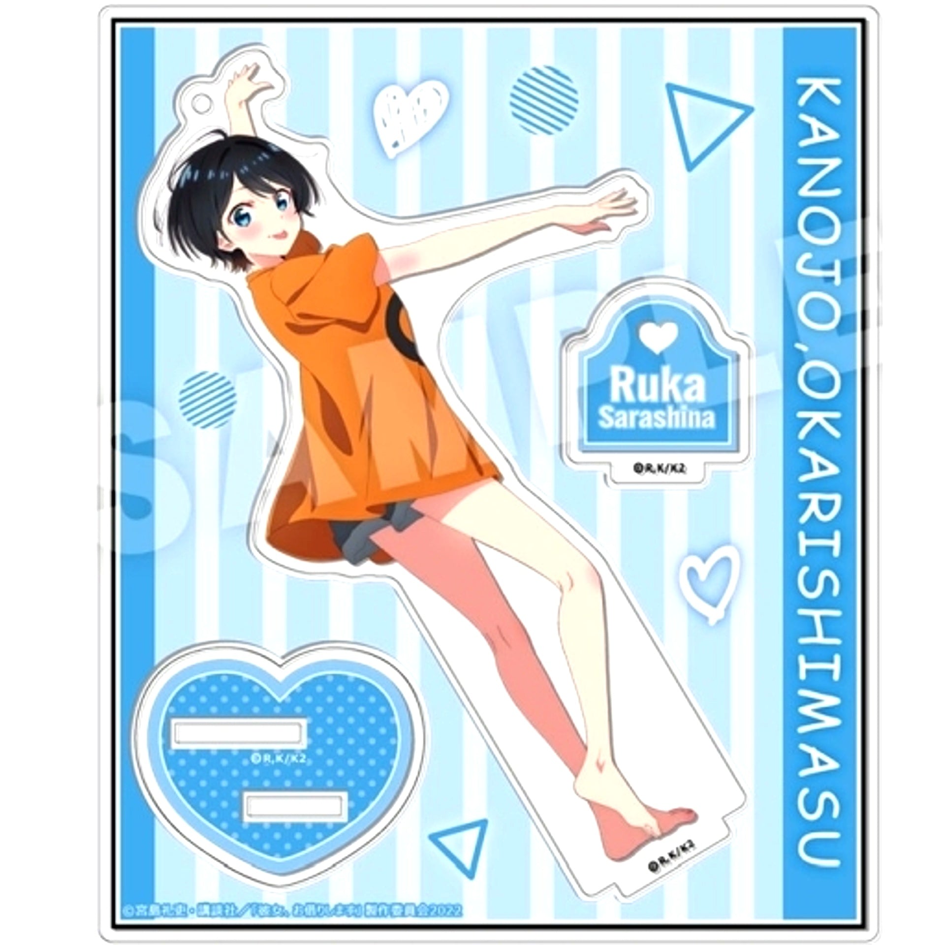 Ruka Sarashina 07. B Rent-A-Girlfriend Acrylic Figure [USED]