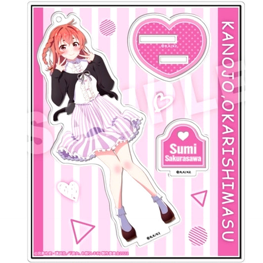 08 Sumi Sakurasawa B Acrylic Figure Rent-A-Girlfriend [USED]