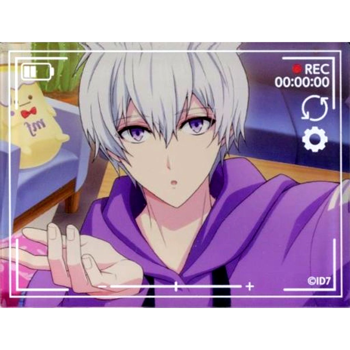 Sogo Osaka IDOLiSH7 RabbiTube Acrylic Block [USED]