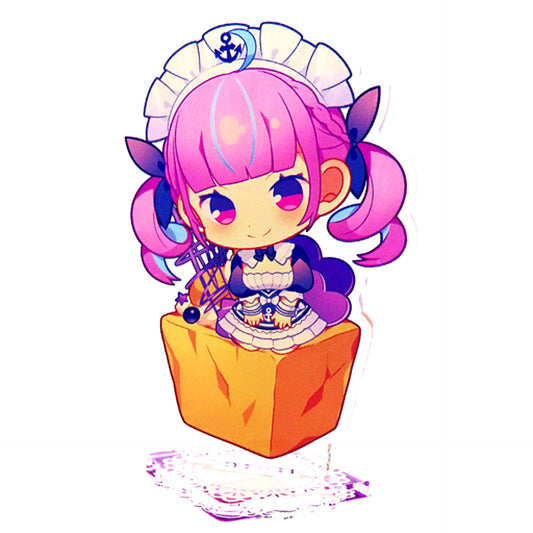 Minato Aqua Front Virtual YouTuber Hololive x Pasela Trading Acrylic Stand [USED]