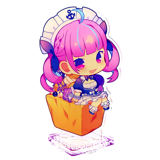 Minato Aqua Facing Right VTuber Hololive x Pasela Trading Acrylic Stand [USED]