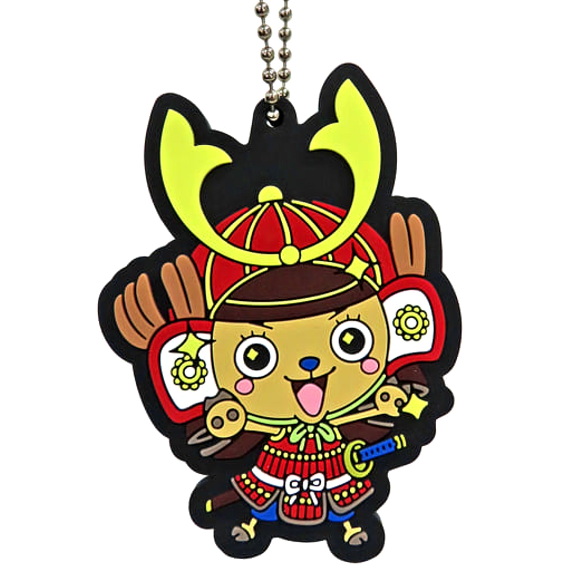 One Piece Tony Tony Chopper Ichiban Kuji See You! Nine Red Scabbards First Rubber Mascot Prize H Keychains [USED]