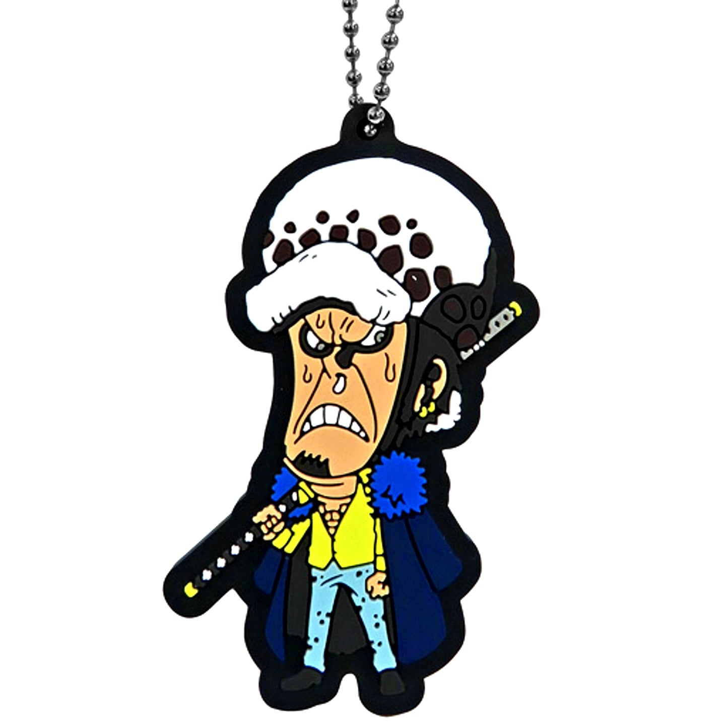 Trafalgar Law H Prize Rubber Mascot Ichiban Kuji One Piece Red Scabbards Vol.1 [USED]