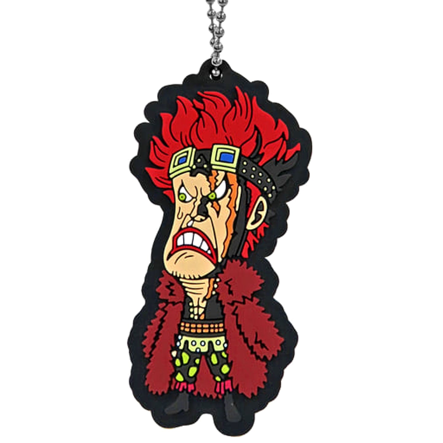 One Piece Eustace Kid Ichiban Kuji See You! Nine Red Scabbards First Rubber Mascot Prize H Keychains [USED]