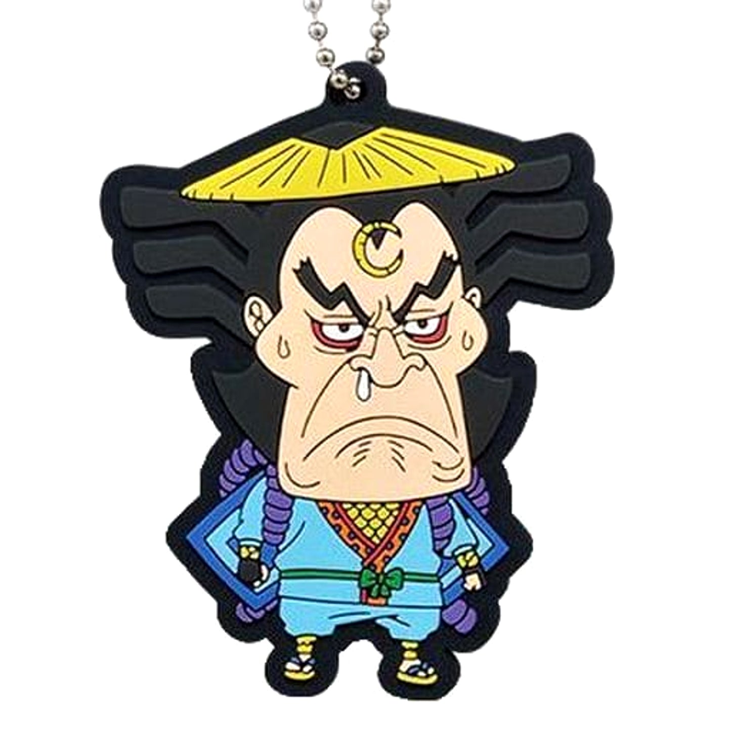 One Piece Raizo Ichiban Kuji Seeing! Nine Red Scabbards Part 2 Rubber Mascot Prize H Keychains [USED]