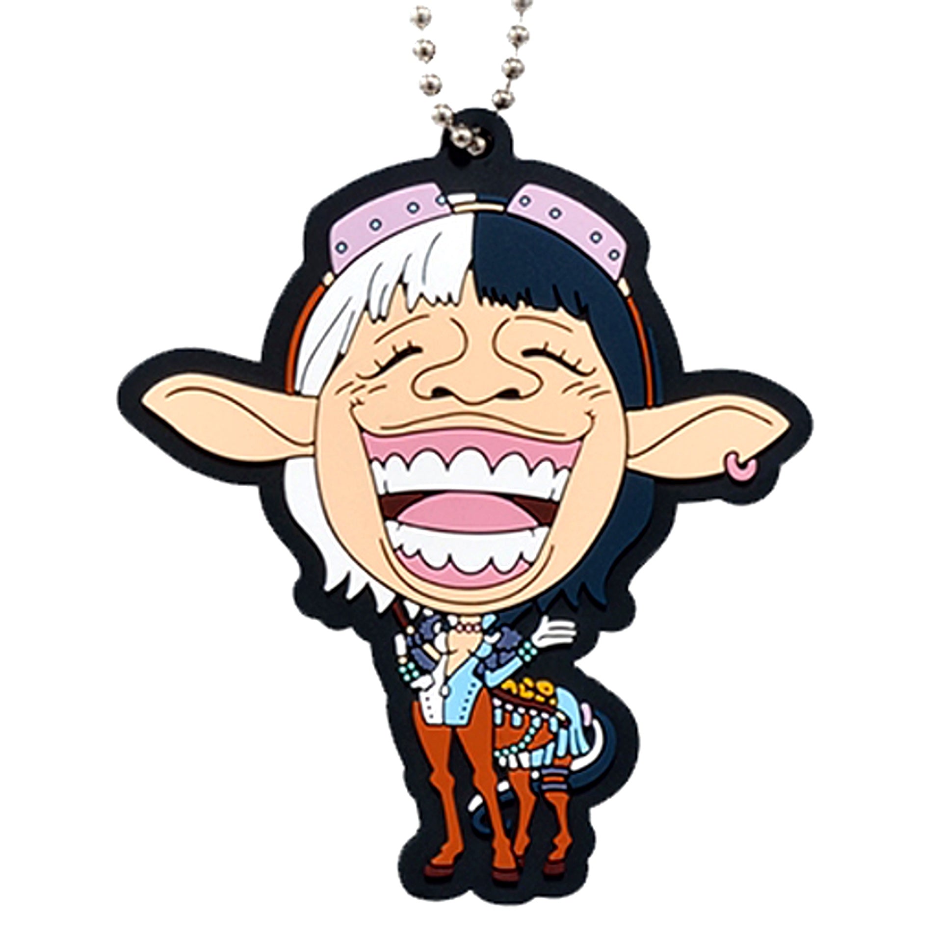 Speed H Prize Rubber Mascot Ichiban Kuji One Piece Kenzan Akazaya Nine Men Part 2 [USED]