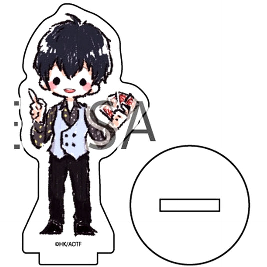 Bertholdt Hoover Attack on Titan Acrylic Petit Stand 19. Casino Dealer Ver. GraffArt Design [USED]