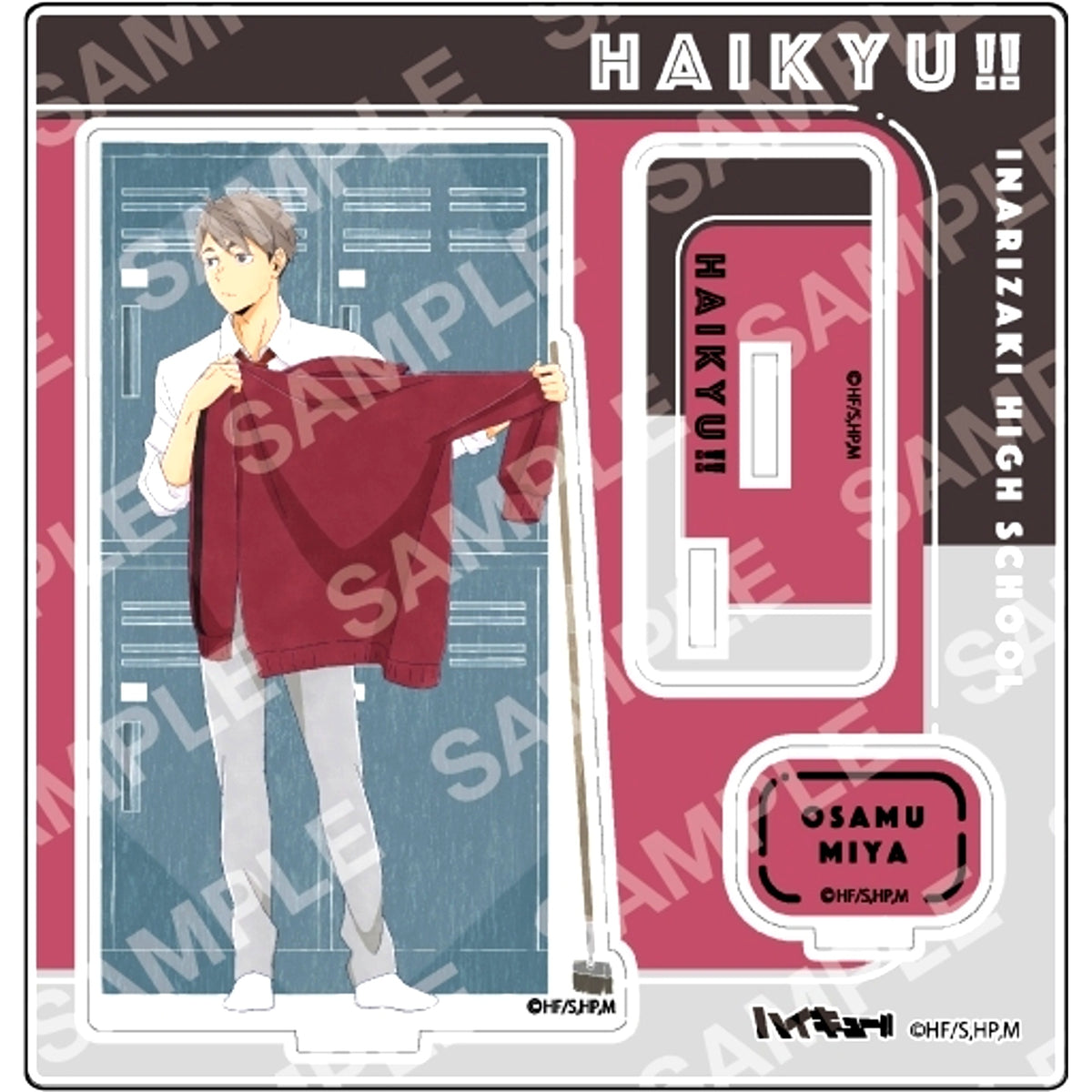 Osamu Miya I. Acrylic Stand Haikyu!! [USED]