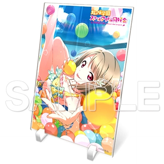 Kasumi Nakasu Swimsuit Ver. Big Acrylic Stand Love Live! Nijigasaki High School Idol Club [USED]