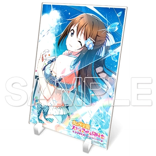 Shizuku Osaka Swimsuit Ver. Big Acrylic Stand Love Live! Nijigasaki High School Idol Club [USED]