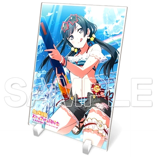 Setsuna Yuki Swimsuit Ver. Big Acrylic Stand Love Live! Nijigasaki High School Idol Club [USED]