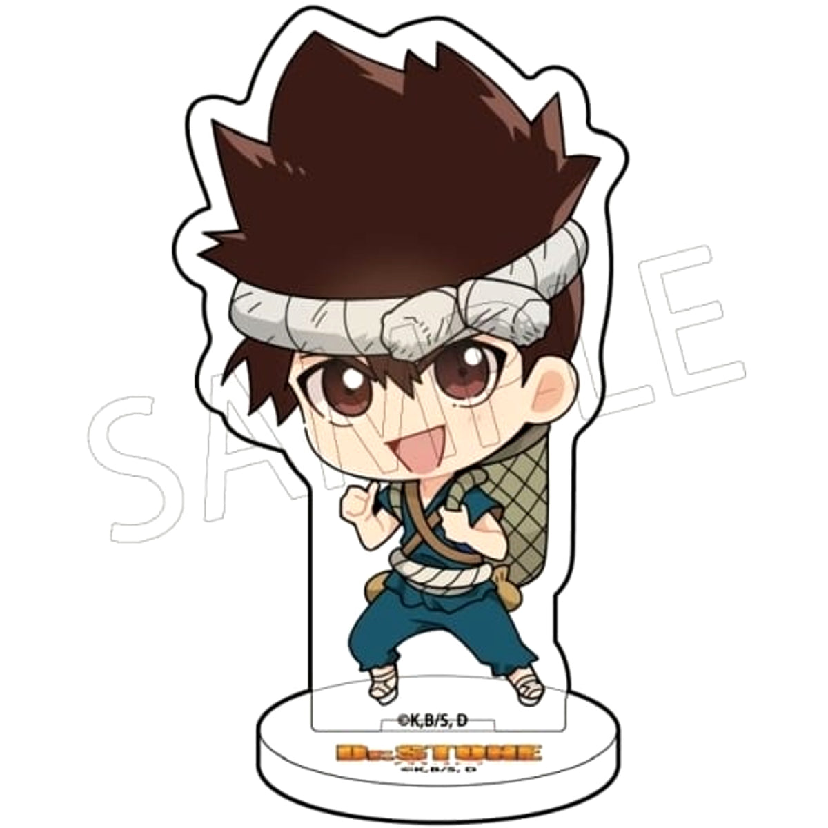 Dr. Stone Chrome Trading Acrylic Stand Acrylic Stands [USED]