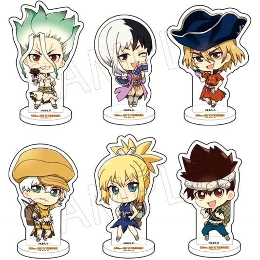 Dr. STONE Trading Acrylic Stand Set of 6 [USED]
