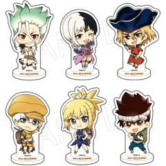 Dr. STONE Trading Acrylic Stand Set of 6 [USED]