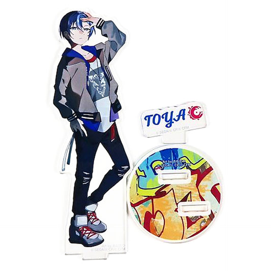 Hatsune Miku: Colorful Stage! Toya Aoyagi Acrylic Stand Connect Live Vivid BAD SQUAD 1st CRASH Limited	 Acrylic Stands [USED]