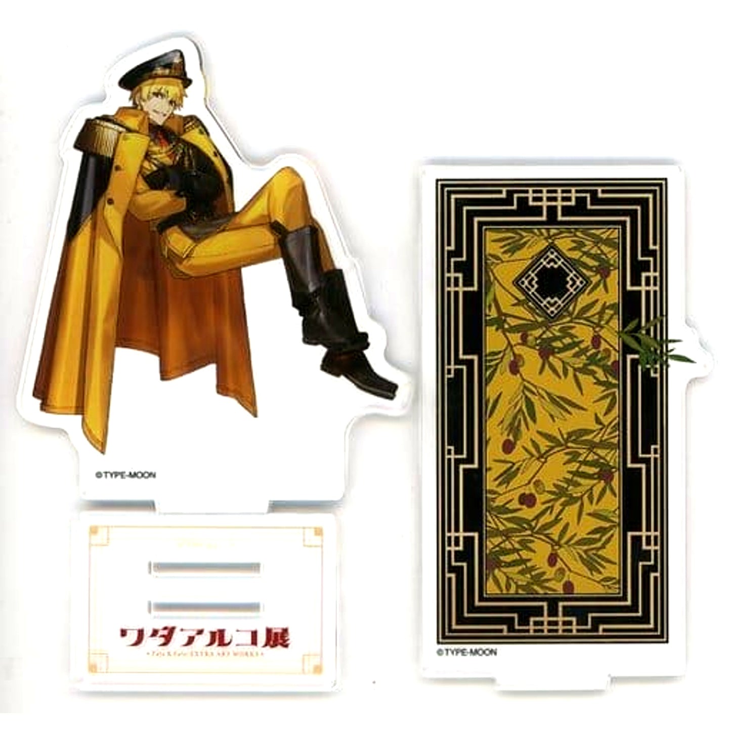 Gilgamesh Fate/EXTRA Main Visual Acrylic Mascot Wada Arco Exhibition Fate and Fate/EXTRA Art Works [USED]