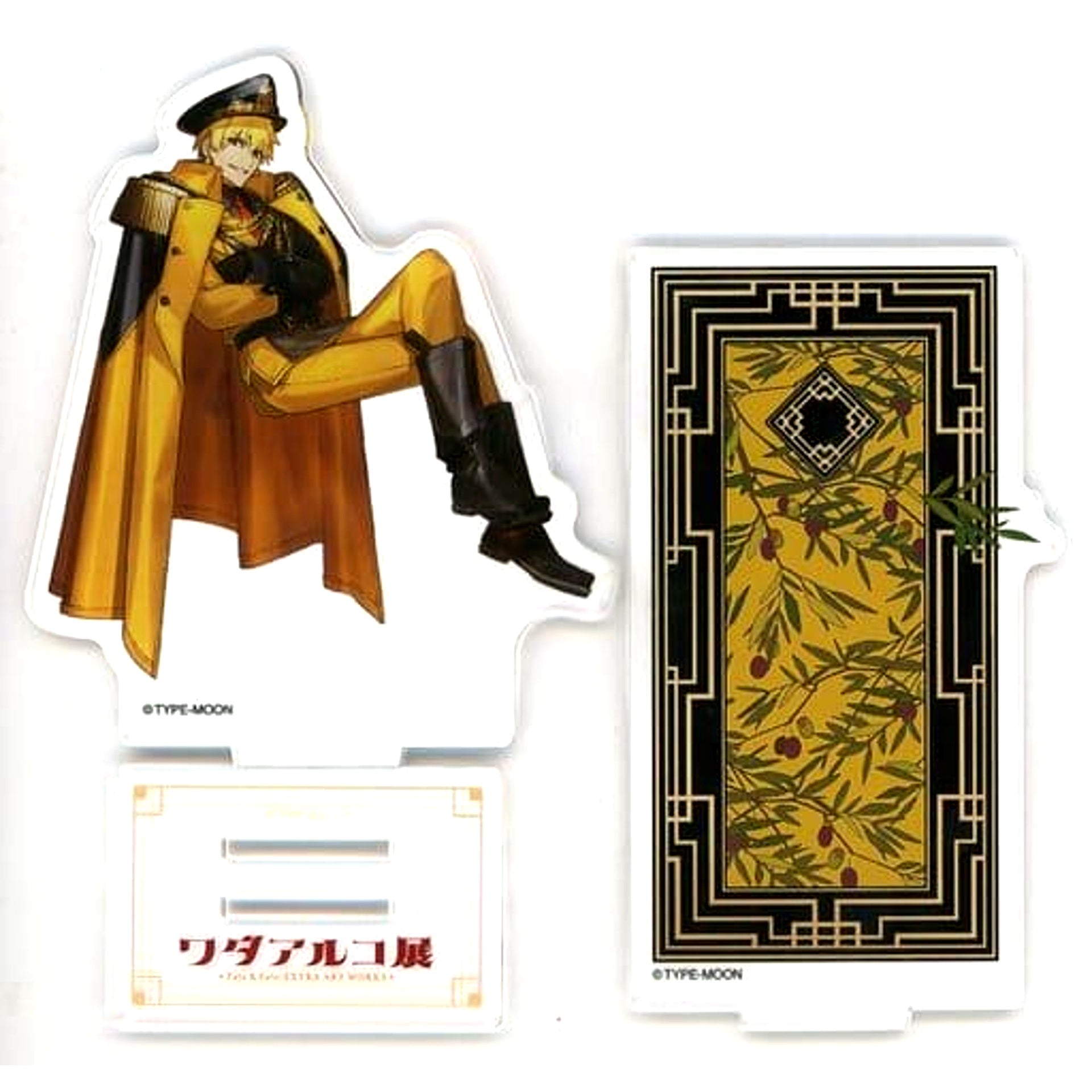 Gilgamesh Fate/EXTRA Main Visual Acrylic Mascot Wada Arco Exhibition Fate and Fate/EXTRA Art Works [USED]